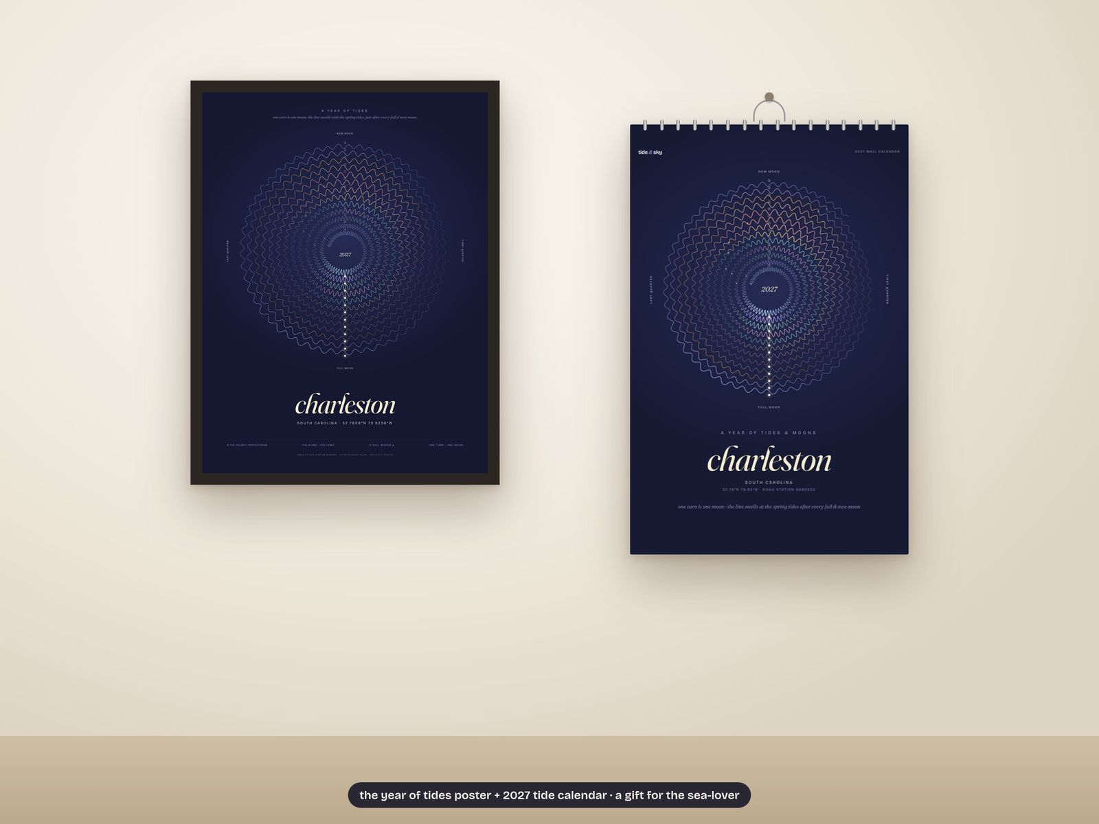 poster and calendar together